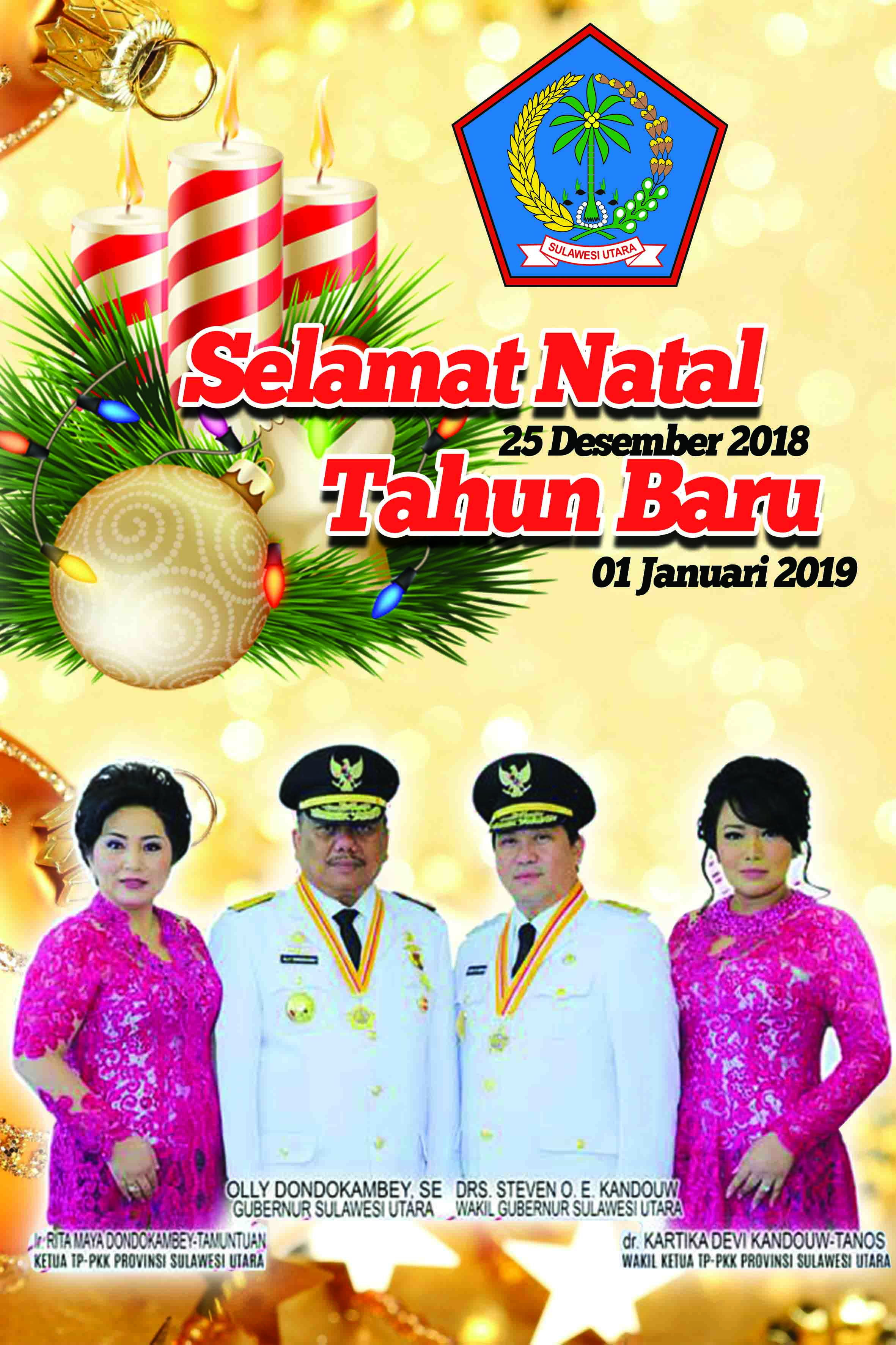 Ucapan Natal Gub Wagub